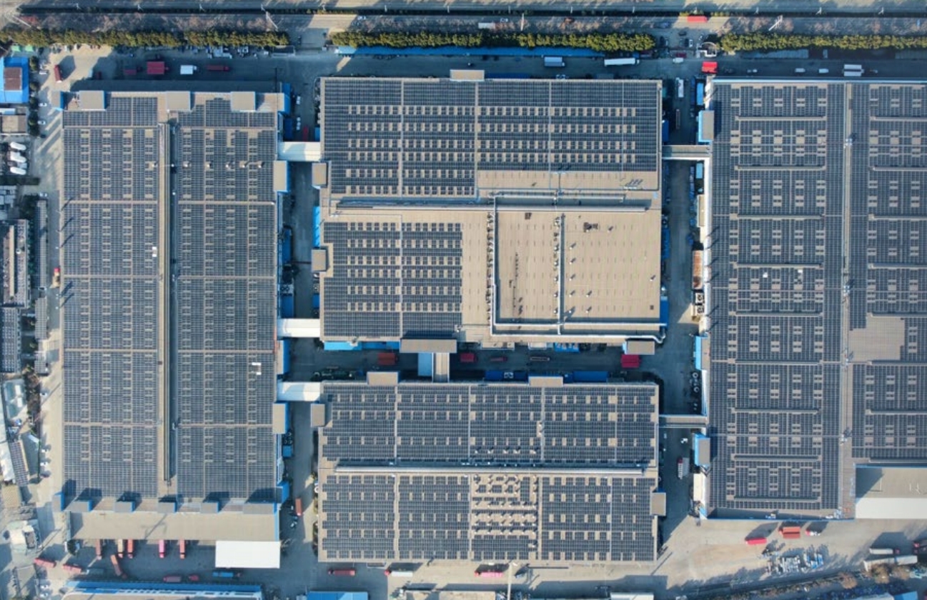 Midea Wuhu Meizhi Factory, with an installed capacity of 23.30MW