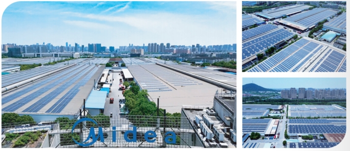 Midea Photovoltaic Smart Green Energy Park - Integrated Solution for Power Source, Grid, Load and Energy Storage
