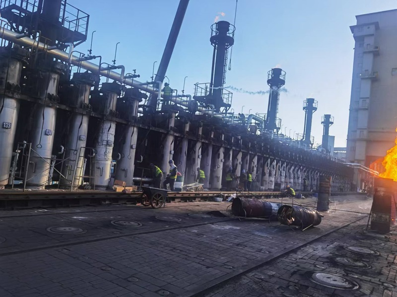Reconstruction of the Uptake Pipe in Shoushan