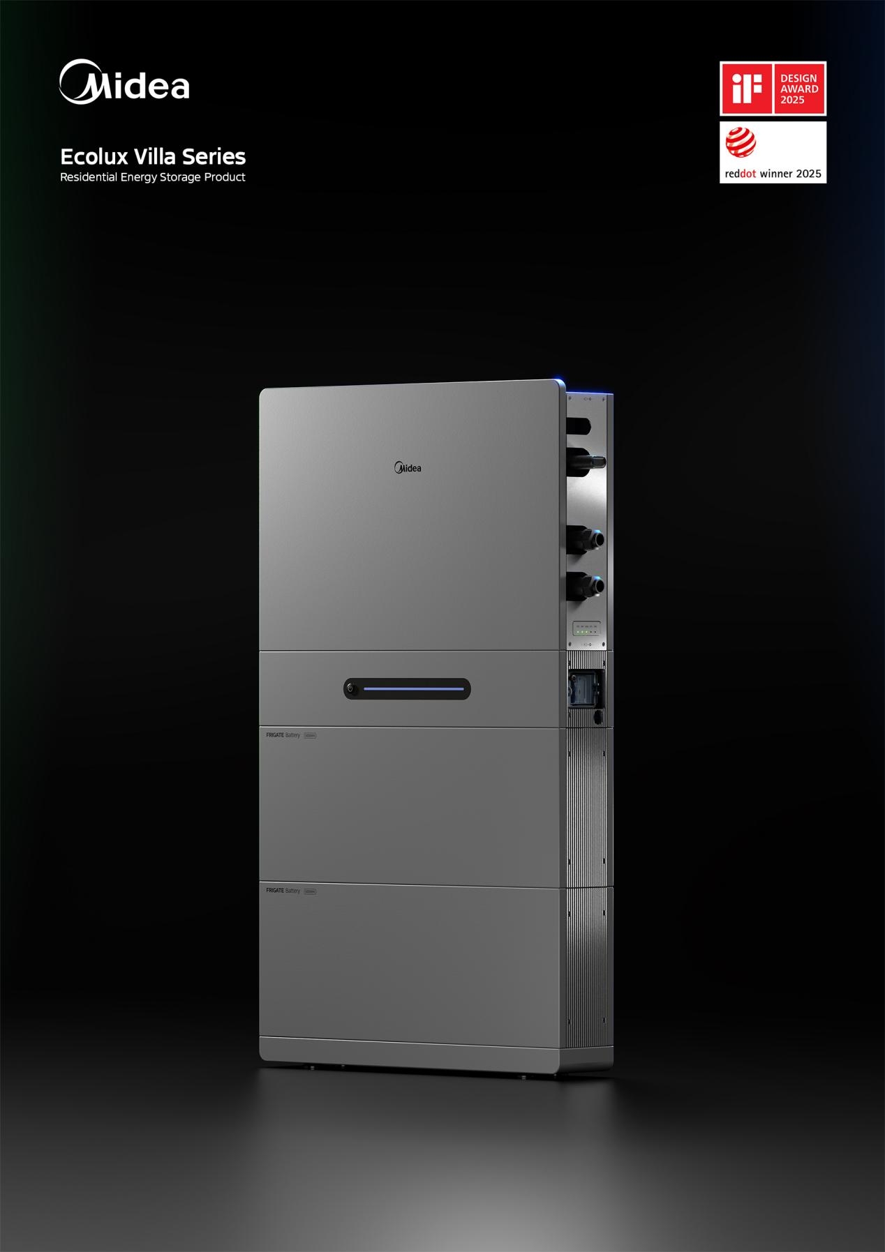 Midea's Smart Photovoltaic-Storage All-in-One Machine Wins Another Red Dot International Award