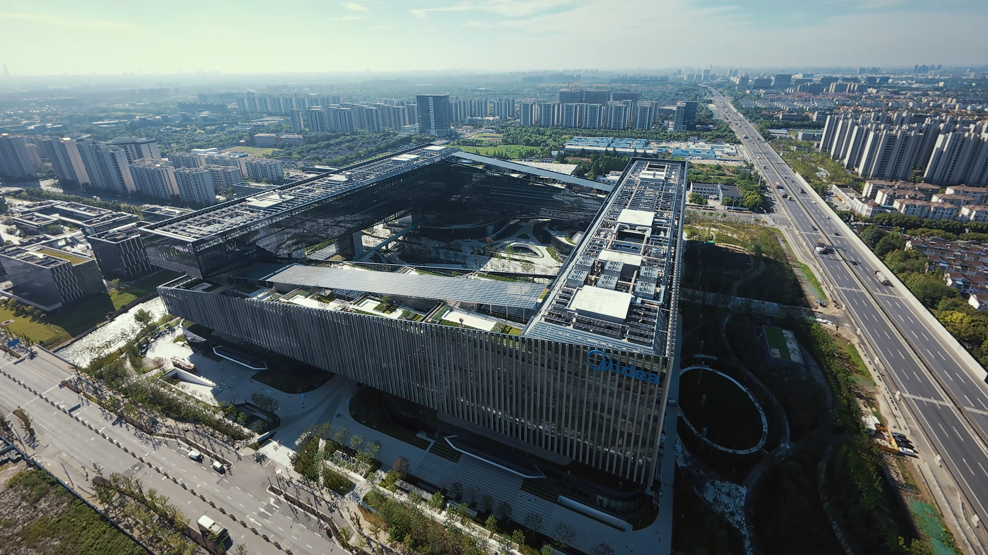 Near-Zero Emissions Park: Shanghai Midea Global Innovation Park 