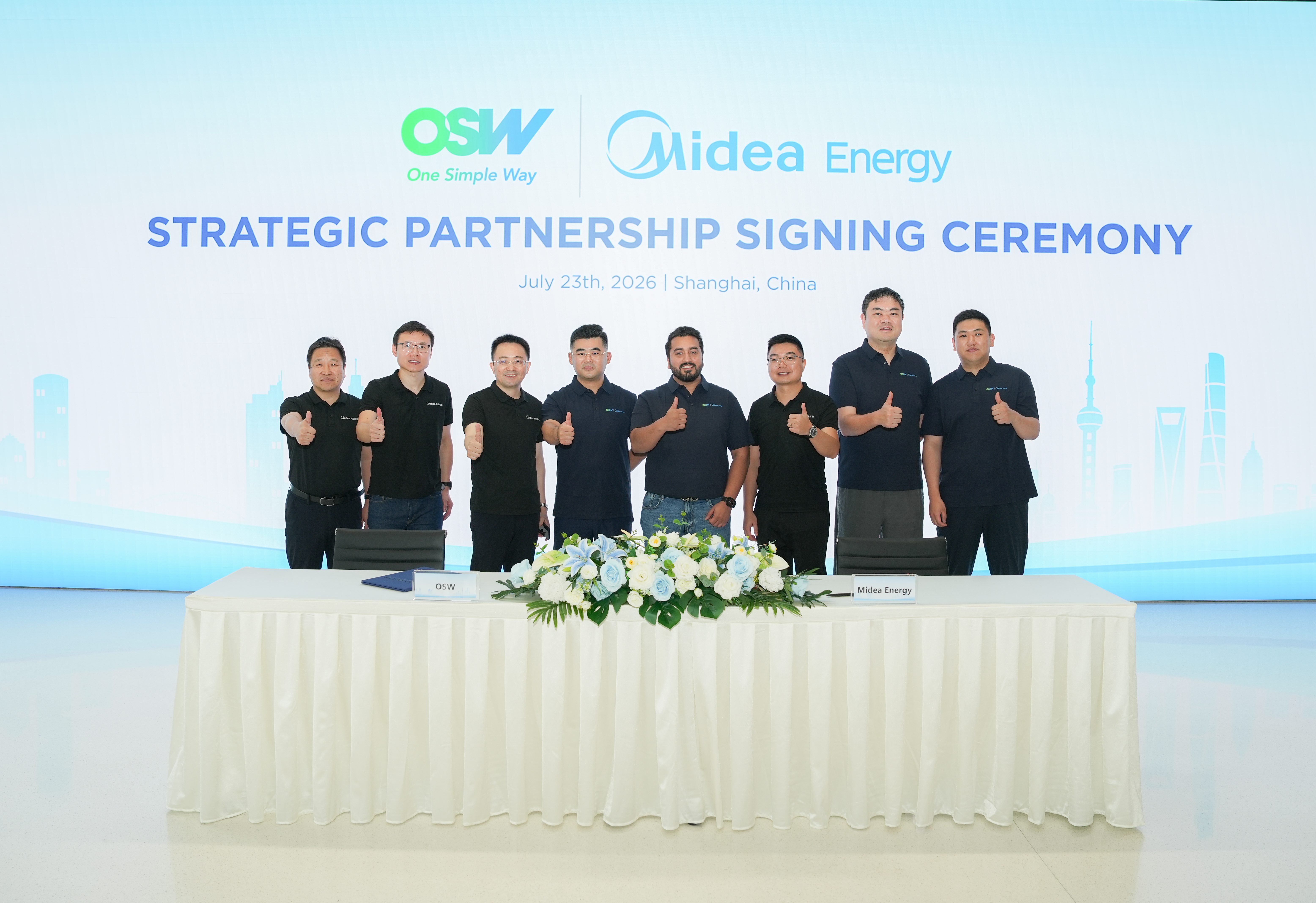 Midea Accelerates Overseas Expansion of Household Energy Storage｜ HICONICS Signs Strategic Cooperation Agreement with OSW